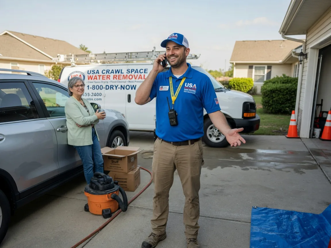 Crawl Space Water Removal Greentown, OH FAQs
